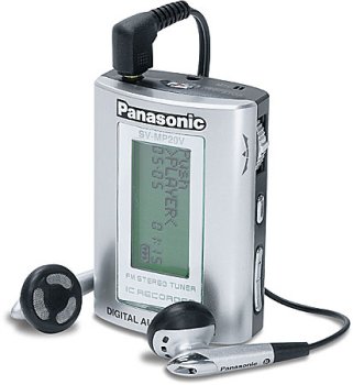 PANASONIC SV-MP20 128MB Portable Multi Digital Audio Player