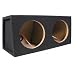 New Dual Car Black Subwoofer Box Sealed Automotive Enclosure for Two 8" Woofers 8D New Dual Car Black Subwoofer Box Sealed Automotive Enclosure for Two 8" Woofers 8D