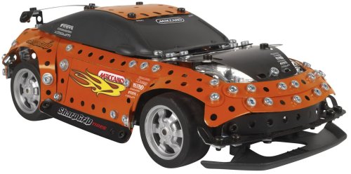 Childrens Toyshop  Toys : Meccano R/C Light & Sound Orange Car (868950)