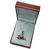 Sterling Silver Dolphin Pendant Necklace