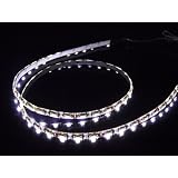 【JSP】側面発光LEDテープ・60cm60灯・白色発光・黒ベース