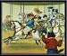 Art Poster Metal Framed Print - Book Illustration Of Cats On A Merry-Go-Round - Artis...