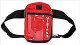 ESTEX(エステックス) WAIST BELT POUCH RED(VISITOR) Red L10xW5xH19cm 6041-RD