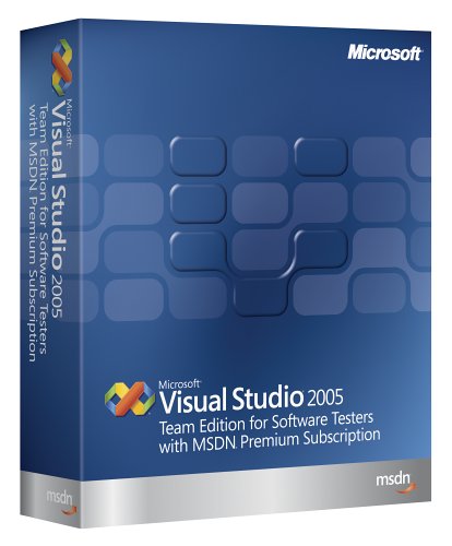 Microsoft Visual Studio Team Edition for Software Testers 2005  w/MSDN Premium Renewal