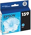 1 X Epson T159220 Cyan UltraChrome Hi-Gloss 2 Ink Cartridge