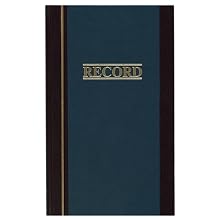 Wilson Jones S300 Line Journal, 11-3/4" x 7-1/4", 150 pages, 35 Line Record (WS300-15RA)