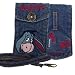 Disney Officially Licensed Jeans Carrying Pouch Case featuring Eeyore fits Motorola / Nokia / Samsung / Sony Ericsson Cell Phone