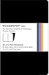 Moleskine Volant Notebook Plain, Black Pocket: Set of 2
