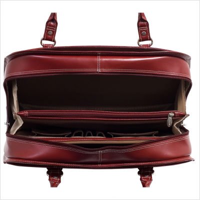 McKleinUSA HILLSIDE 96525 Black Leather Ladies' Briefcase