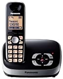 Panasonic KX-TG6521EB DECT Single Digital Cordless Phone Set with Answer Machine - Black