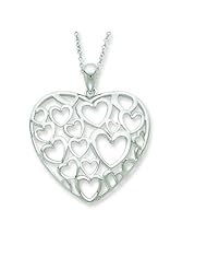 Sterling Silver You Are Loved More Than You Know 18in Necklace. Metal Wt- 5.55g.