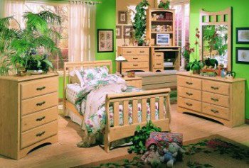 Kitchen: 3 Piece Youth Sleigh Bed with Rails