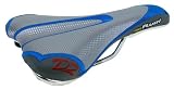 Sattel Velo PLUSH grau/blau/rot