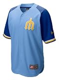Seattle Mariners Blue Nike Cooperstown Quick Pick Jersey