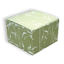 Green Bamboo - One Piece Gift Boxes (3" x 3" x 2")