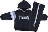 Tennessee Titans Toddler Full Zip Hooded Jacket and Pant Set - 3T