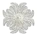 Brooch, 'Eight Leaves' 2 W 2 L