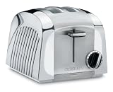 Factory Reconditioned Cuisinart CMT-200PFR Cast Metal Toaster, Brushed Stainless Steel