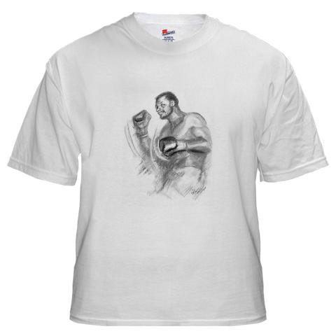 Joe Frazier, World Champion Boxer World White T-Shirt by CafePress
