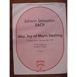 Jesu, Joy of Man's Desiring Choral from Cantata No. 147 (Piano Solo) (Edition P 2075)