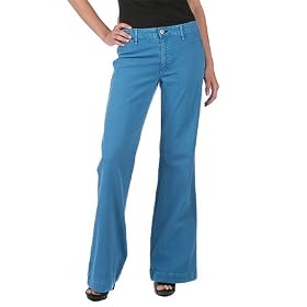 Rich and Skinny Mid-Rise Boot Cut Blue Denim Jeans