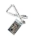 Doctor Who Chrome Effect Logo with 3d Tardis Lanyard