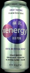 8 Pack - Xyience Xenergy - Blu Pom - 16oz.