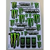 MONSTER モンスター SUPERCROSS ステッカーシート グリーン 006