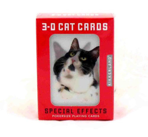 Cover image : KIKKERLAND(キッカーランド)キャット 3Dカード トランプ