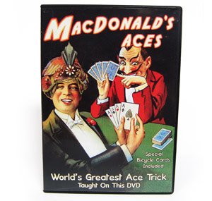 Macdonald's Aces with Gerry Griffin, Includes Special Bicycle Cards - THE Greatest Teaching DVD Ever Produced!