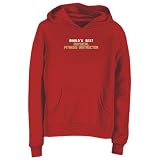 Sweatshirt Woman Red  World S Best Physical Fitness Instructor Occupations