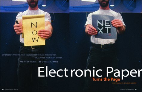 Buy Electronic Paper Turns the Page