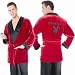 Mens Adult Halloween Costumes Hugh Hefner Playboy Smoking Jacket Robe Costume Theme Party Outfit