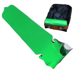 4`Junior Rolla SAND SLEDGE N SLIDE, for Sand or Snow... Coffin Tailed In Bright Green, suggested age range 5-10yrs.
