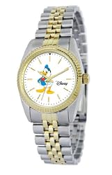 Disney Women's D113S776 Donald Duck Two-Tone Bracelet Watch