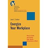 energize your workplace how to create and sustain high quality connections at work