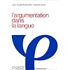 L'Argumentation dans la langue