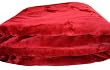 Brand New Queen Size Solid Super Soft Plush Mink Blanket Burgundy