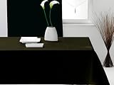 NAPPE ANTI-TACHES RECT. 140x240 cm ALIX NOIR