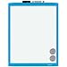 Quartet Magnetic Dry-Erase Board, 11 x 14 Inches, Blue Frame (MHOW1114-BU)