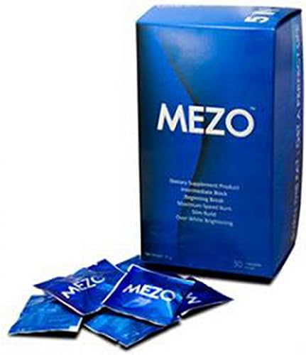 Mezo 30 Tablets Body Firming. Reduced Fat and Helps Brighten Whites Typical Korean