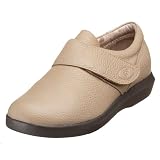 Propet Women's Valley Walker Velcro Comfort Shoe,Taupe Grain,10.5 XX (US Women's 10.5 EEEE)