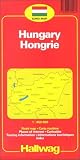 Rand McNally Hallwag International Hungary/Hongrie/Ungarn Magyarorszag Road Map