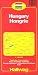 Rand McNally Hallwag International Hungary/Hongrie/Ungarn Magyarorszag Road Map