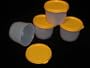 Tupperware Snack Cups. Set of four with Goldenberry Seals