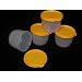 Tupperware Snack Cups. Set of four with Goldenberry Seals