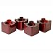 WOOD Bed RISERS lift Table furniture lifts STORAGE