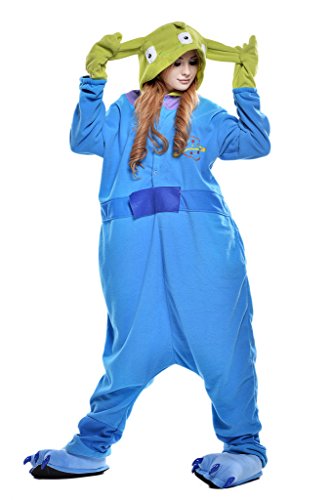 Pajamas, Abary Unisex Adult Hooded Lounge Sleepsuit Animal Onesie Costumes