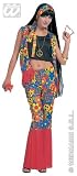 Kost&uuml;m-Set Hippie Frau, Gr&ouml;&szlig;e L - Widmann s.r.l