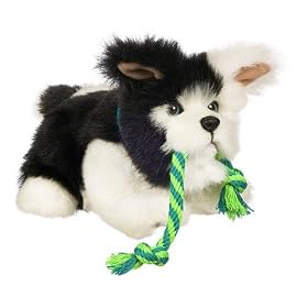 Hasbro FurReal Friends Tuggin' Pup - Black and White by Hasbro